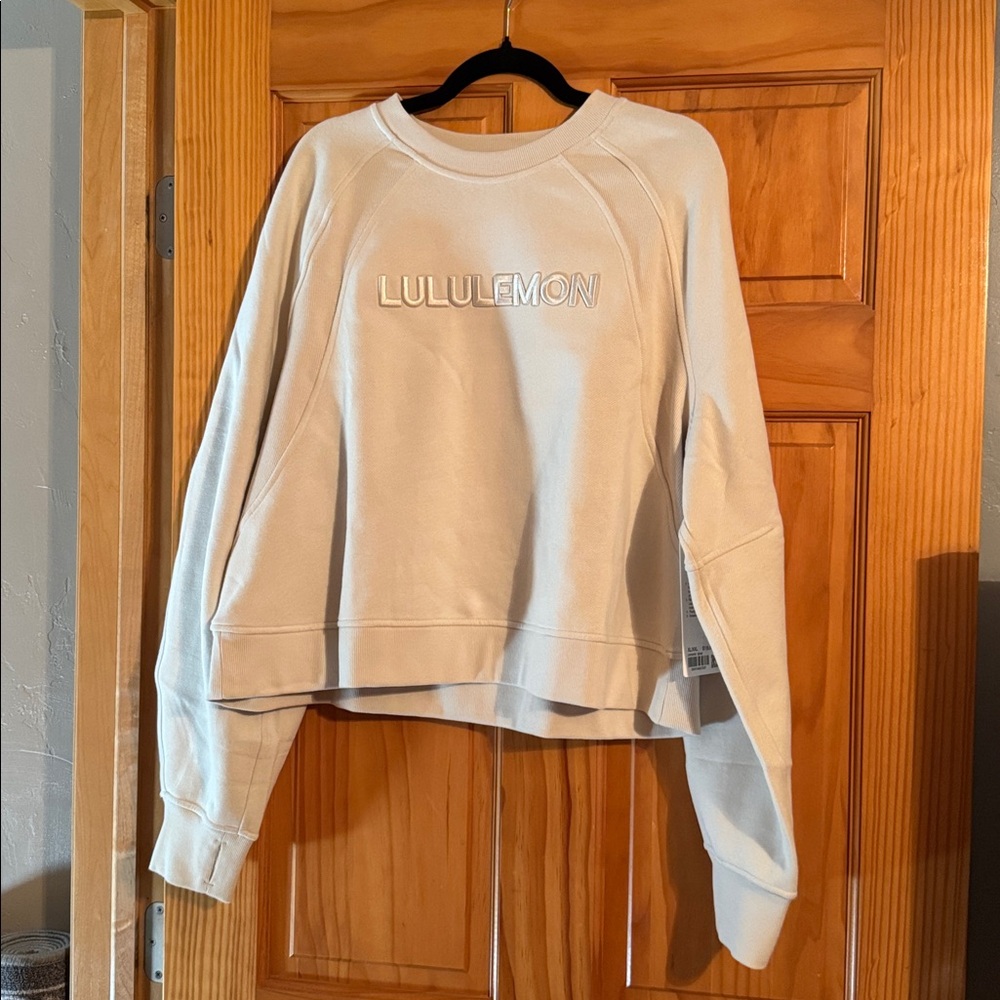 lululemon athletica Bone Crew Neck Sweater